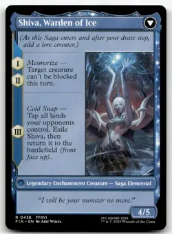 Jill, Shiva's Dominant (Extended Art) #438 MTG Final Fantasy FIN NM X1 - Image 2