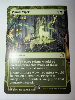 Primal Vigor Wilds of Eldraine: Enchanting Tales WOT Normal NM - Image 2