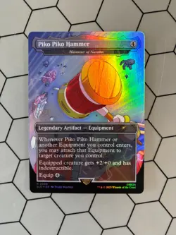 MTG | SONIC Secret Lair | Hammer of Nazahn (2098) | 🌈🌟Rainbow Foil 🌟🌈 - Image 1