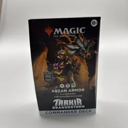 Magic the Gathering Tarkir Dragonstorm MTG Commander Deck - Abzan Armor - Image 1