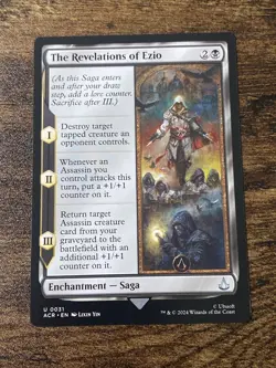 The Revelations of Ezio 0031 Universes Beyond: Assassin's Creed MTG Magic S2610* - Image 1