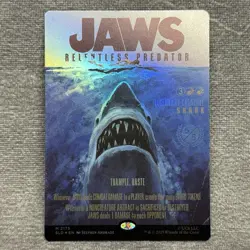 MTG Jaws, Relentless Predator Secret Lair SLD #2175 Rainbow Foil NM - Image 1