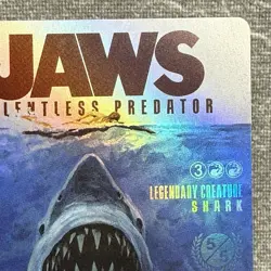 MTG Jaws, Relentless Predator Secret Lair SLD #2175 Rainbow Foil NM - Image 3