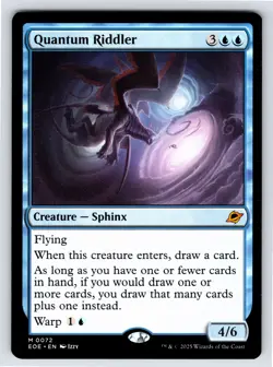 Quantum Riddler Edge of Eternities MTG Magic the Gathering - Image 1