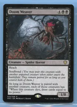 MTG: Innistrad: Crimson Vow Commander: Doom Weaver - Image 1