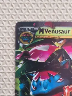 Pokemon TCG M Mega Venusaur EX XY Base Set 2/146 Ultra Rare Holo English 2014 - Image 2