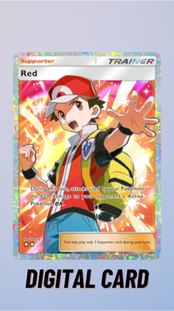 Pokemon TCG Pocket Red Full Art Shining Revelry Trade 2 Star ⭐⭐ (English) - Image 1