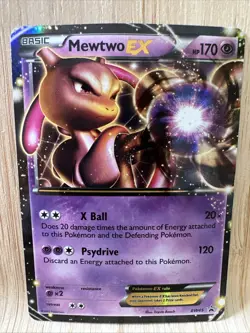 Mewtwo EX BW45 2012 Pokemon Holo - Image 1