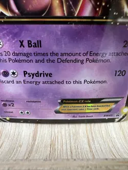 Mewtwo EX BW45 2012 Pokemon Holo - Image 3