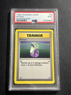 Pokemon TCG Potion Energy 94/102 1st Edition Psa9 - Image 1