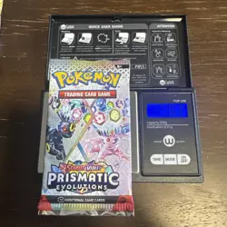 21.67g HEAVY - Pokemon TCG Prismatic Evolution Booster Pack!Possible GOD - Image 1