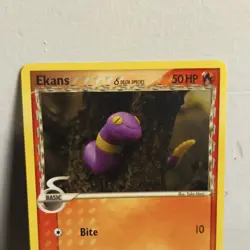 Pokemon TCG Ekans (Delta Species) EX Dragon Frontiers 47/101 Common Mp Listing 2 - Image 2