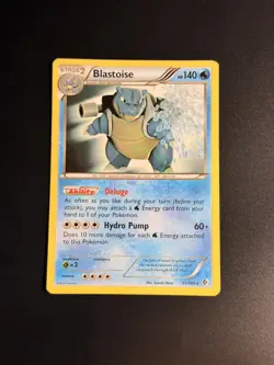 Pokemon - Blastoise - 31/149 (Non-Holo) - BW Boundaries Crossed - Rare MP - Image 1