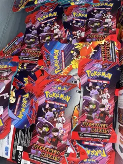 Pokemon Destined Rivals Sleeved Booster Pack LOT OF 20 ALL New Sealed 🔥 - Image 1