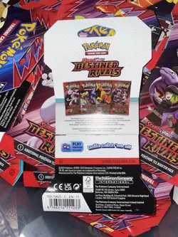 Pokemon Destined Rivals Sleeved Booster Pack LOT OF 20 ALL New Sealed 🔥 - Image 2