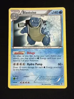 Blastoise #31/149 - Pokemon TCG - Boundaries Crossed - Rare - MP - Image 1