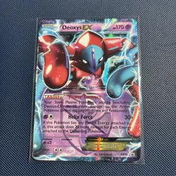 Pokemon - Deoxys EX - BW82 - Team Plasma - Black & White - HP/DMG - Image 1