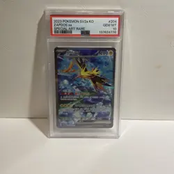 Pokemon TCG Zapdos Special Art Rare Pokemon 151 Korean PSA 10 Gem Mint🔥❄⚡ - Image 1