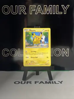 Pokemon Build-A-Bear STAMPED PROMO Pikachu 20/108 - NM - Image 1
