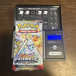 21.78g HEAVY - Pokemon TCG Prismatic Evolution Booster Pack!Possible GOD - Image 1
