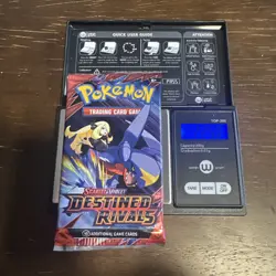 22.50g HEAVY - Pokemon TCG S&V - Destined Rivals - Booster Pack! Possible GOD - Image 1
