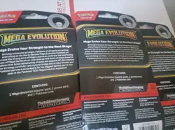 Pokemon TCG Mega Evolution Single Pack Booster Blister Set - Lot Of 10 Packs - Image 5