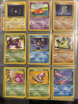 Binder Lot 144 Pokemon WOTC vintage Base Set jungle fossil Gym Hero Team rocket - Image 5