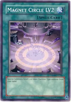 Magnet Circle LV2 - DR04-EN158 - Common - Unlimited Edition Near Mint Yugioh Car - Image 1
