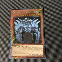 Obelisk The Tormentor RA04-EN116 Platinum Secret Rare Yugioh 1st Edition Mint - Image 1