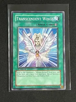 Transcendent Wings 1st Edition DP1-EN018 YuGiOh Duelist Pack: Jaden Yuki - Image 1