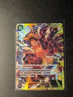 One Piece TCG - Monkey D. Luffy OP10-118 EN | Near Mint | gesleeved & Toploader - Image 1