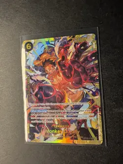 One Piece TCG - Monkey D. Luffy OP10-118 EN | Near Mint | gesleeved & Toploader - Image 2
