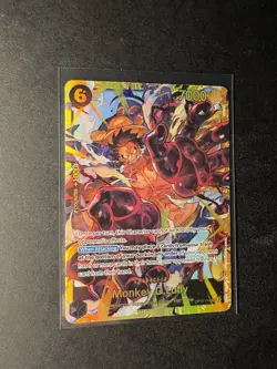One Piece TCG - Monkey D. Luffy OP10-118 EN | Near Mint | gesleeved & Toploader - Image 3