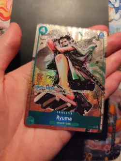 One Piece card gcc Ryuma PROMO P-072 eichiro ODA HANKO english near mint luffy - Image 4