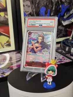 PSA 9 Nico Robin ST01 017 Championship Series Promo One Piece Card Game - Image 1
