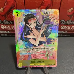 EB03-055 Alternate Art Nico Robin One Piece Card - Image 1