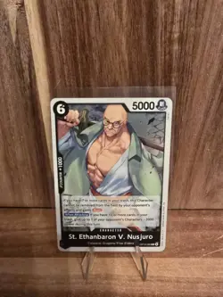 One Piece Tcg St. Ethanbaron V. Nusjuro Op13-080 Rare Eng Nm - Image 1