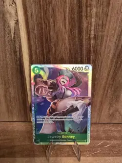 One Piece TCG Jewelry Bonney Op07-026 Super Rare Eng Nm - Image 1