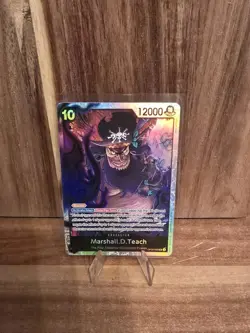 One Piece Tcg Marshall.D.Teach Op09-093 Super Rare Eng Nm - Image 1