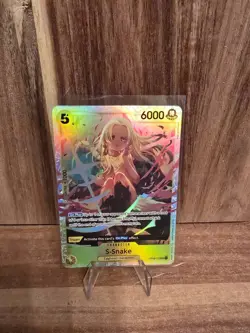 One Piece Tcg S-Snake Op08 112 Super Rare ENG Nm - Image 1