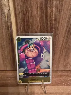 One Piece Tcg Franky Op07-107 Rare Eng Nm - Image 1