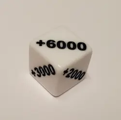 Positive 1000 and Negative 1000 Counter Dice Compatible With One Piece TCG - Image 5