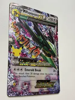 Pokemon TCG M Rayquaza EX Celebrations Classic Collection Holo Ultra Card 76/108 - Image 2