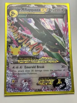 Pokemon TCG M Rayquaza EX Celebrations Classic Collection Holo Ultra Card 76/108 - Image 5