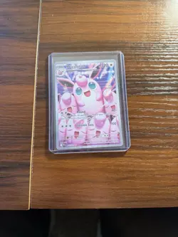 Wigglytuff Illustration Rare 105/094 Phantasmal Flames Pokemon Card NM - Image 1