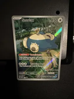 Snorlax - 051 Sv: Scarlet & Violet Promo Cards Holo Stamped Pokemon center - Image 1