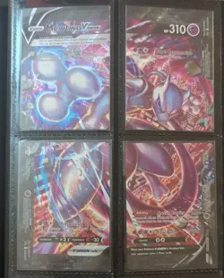 Mewtwo V-UNION [Set of 4] SWSH: Sword & Shield Promo Cards Holo - Image 1