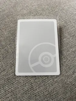 Old Maid Japanese Pokemon Center Red Back 2019 Promo Playing Card - Spare Blank - Image 1