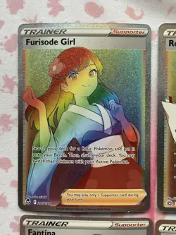 Pokemon TCG Rainbow Rare Trainer Lot Of 6 Secret Rare Cards Sword & Shield Era - Image 3