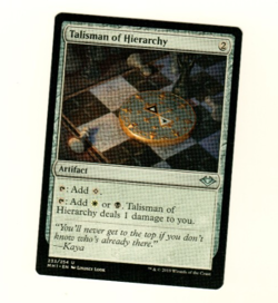 Talisman of Hierarchy Modern Horizon 233/254 Uncommon MTG Card - Image 3